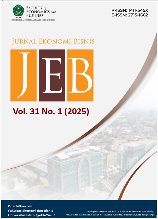 					View Vol. 31 No. 1 (2025): EKONOMI  BISNIS
				