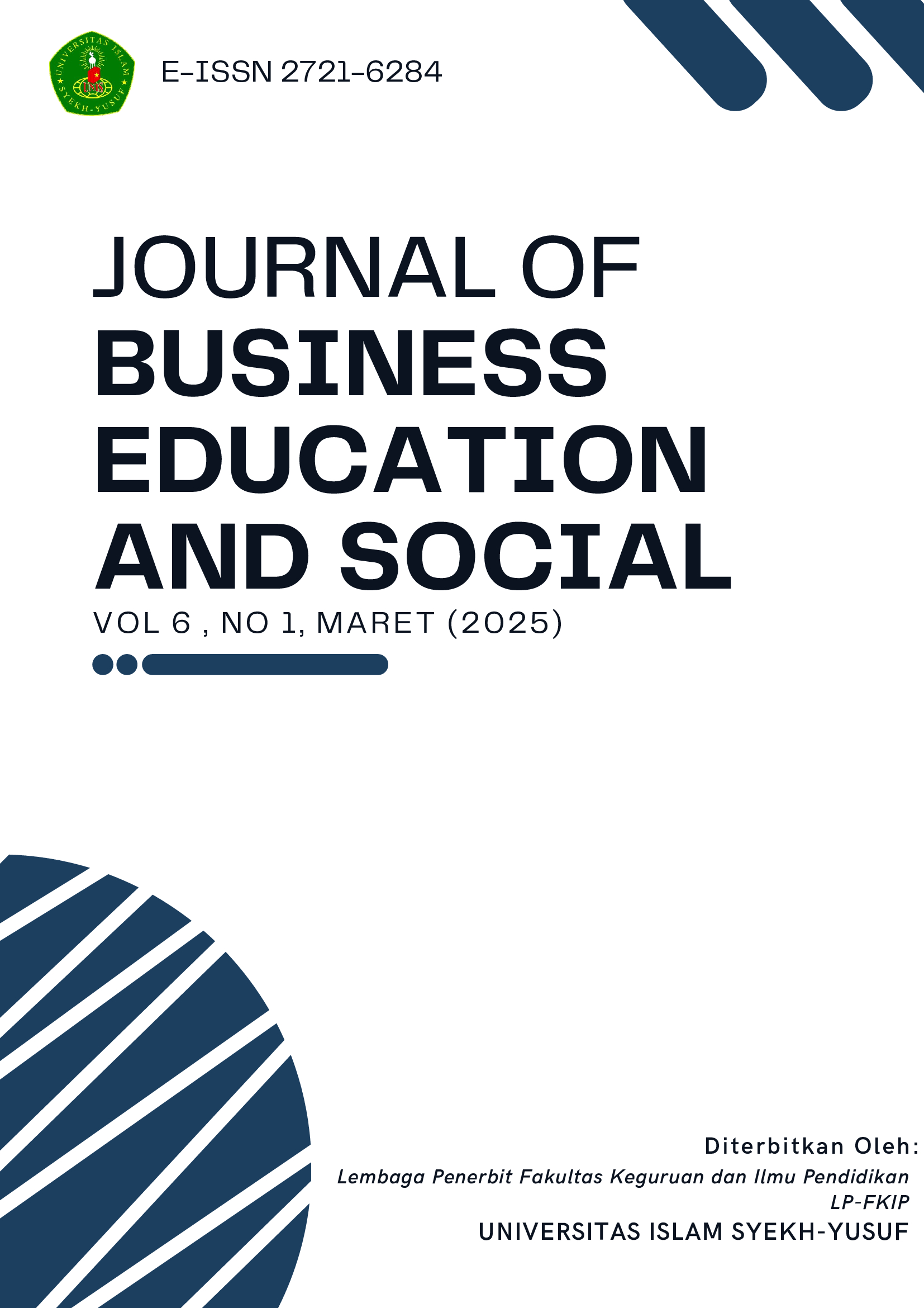 					View Vol. 6 No. 1 (2025): Journal of Business Education and Social
				