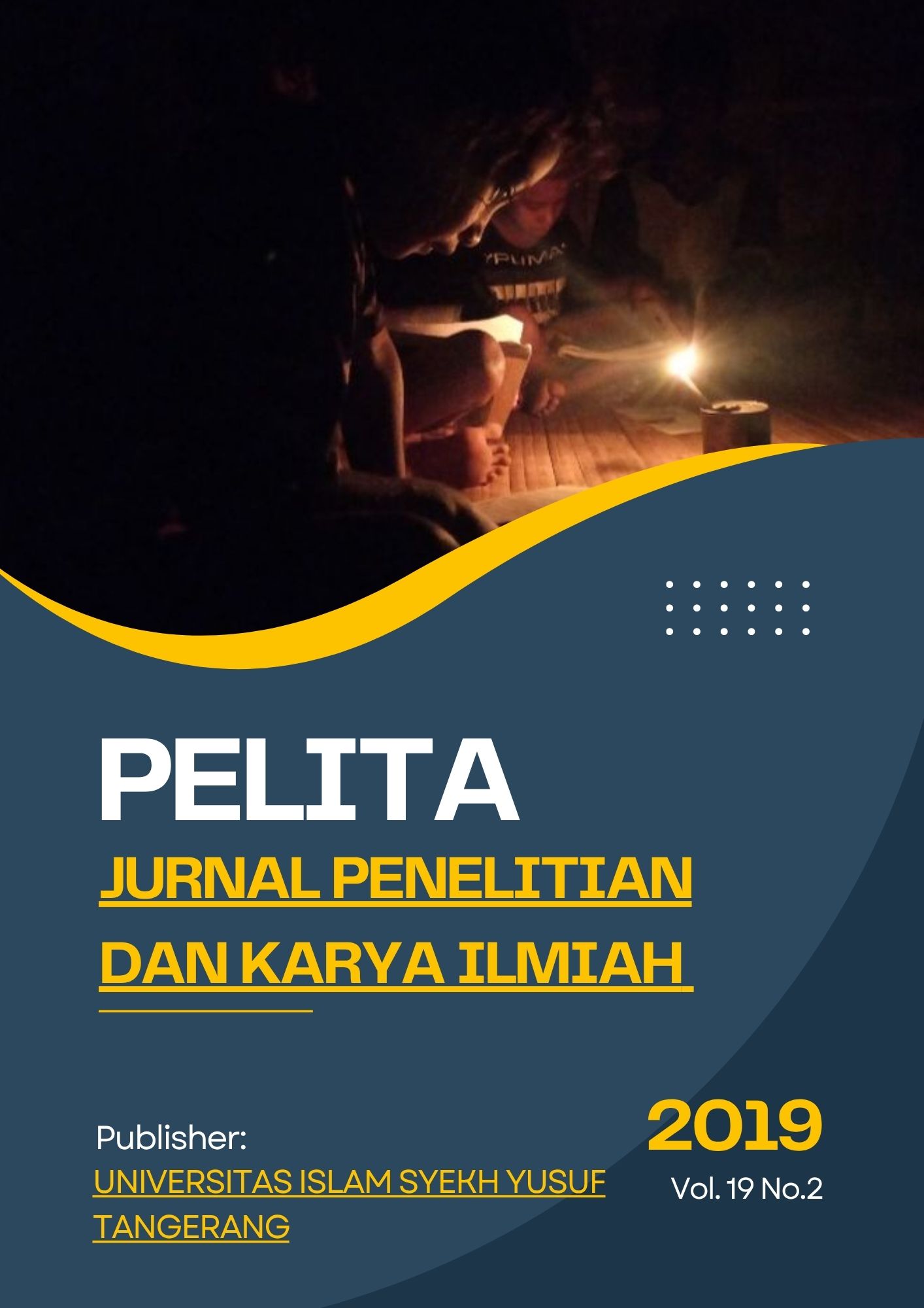 					View Vol. 19 No. 2 (2019): Pelita : Jurnal Penelitian dan Karya Ilmiah [Juli - Desember]
				